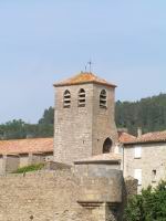 Lagrasse - Eglise Saint Michel - Clocher